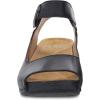 imageDansko Tiana SlipOn Platform Sandal for Women  Cushioned Contoured Footbed for AllDay Comfort and Support  Hook ampamp Loop Strap with Buckle Detail  Lightweight Rubber OutsoleBlack