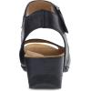 imageDansko Tiana SlipOn Platform Sandal for Women  Cushioned Contoured Footbed for AllDay Comfort and Support  Hook ampamp Loop Strap with Buckle Detail  Lightweight Rubber OutsoleBlack