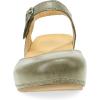 imageDansko Tiffani Wedge Sandal for Women  Cushioned Contoured Footbed for AllDay Comfort and Support  Hook ampamp Loop Strap with Buckle Detail  Lightweight Rubber OutsoleIvy