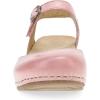 imageDansko Tiffani Wedge Sandal for Women  Cushioned Contoured Footbed for AllDay Comfort and Support  Hook ampamp Loop Strap with Buckle Detail  Lightweight Rubber OutsolePink