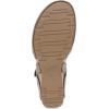 imageDansko Tiffani Wedge Sandal for Women  Cushioned Contoured Footbed for AllDay Comfort and Support  Hook ampamp Loop Strap with Buckle Detail  Lightweight Rubber OutsoleBrown