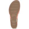 imageDansko Tiffani Wedge Sandal for Women  Cushioned Contoured Footbed for AllDay Comfort and Support  Hook ampamp Loop Strap with Buckle Detail  Lightweight Rubber OutsoleCoral