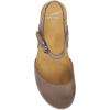 imageDansko Tiffani Wedge Sandal for Women  Cushioned Contoured Footbed for AllDay Comfort and Support  Hook ampamp Loop Strap with Buckle Detail  Lightweight Rubber OutsoleBrown