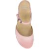 imageDansko Tiffani Wedge Sandal for Women  Cushioned Contoured Footbed for AllDay Comfort and Support  Hook ampamp Loop Strap with Buckle Detail  Lightweight Rubber OutsolePink