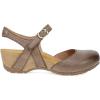 imageDansko Tiffani Wedge Sandal for Women  Cushioned Contoured Footbed for AllDay Comfort and Support  Hook ampamp Loop Strap with Buckle Detail  Lightweight Rubber OutsoleBrown
