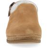 imageDansko Womens Merrin SlingBack Mule ClogDual Density CorkEVA Midsole and Lightweight Rubber Outsole Provide a Comfortable Ride on Patented Stapled ConstructionCozy Suede