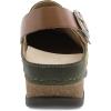 imageDansko Womens Merrin SlingBack Mule ClogDual Density CorkEVA Midsole and Lightweight Rubber Outsole Provide a Comfortable Ride on Patented Stapled ConstructionOlive