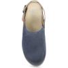 imageDansko Womens Merrin SlingBack Mule ClogDual Density CorkEVA Midsole and Lightweight Rubber Outsole Provide a Comfortable Ride on Patented Stapled ConstructionBlue
