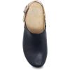 imageDansko Womens Merrin SlingBack Mule ClogDual Density CorkEVA Midsole and Lightweight Rubber Outsole Provide a Comfortable Ride on Patented Stapled ConstructionBlack