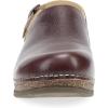 imageDansko Womens Merrin SlingBack Mule ClogDual Density CorkEVA Midsole and Lightweight Rubber Outsole Provide a Comfortable Ride on Patented Stapled ConstructionCordovan