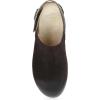 imageDansko Womens Merrin SlingBack Mule ClogDual Density CorkEVA Midsole and Lightweight Rubber Outsole Provide a Comfortable Ride on Patented Stapled ConstructionChocolate