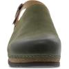 imageDansko Womens Merrin SlingBack Mule ClogDual Density CorkEVA Midsole and Lightweight Rubber Outsole Provide a Comfortable Ride on Patented Stapled ConstructionOlive