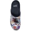 imageDansko Womens Prodans P Professional Metallic Ink PatentBoho Flower
