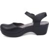 imageDansko Womens Sam Sandals  Comfort Support Womens Dress SandalsBlack Leather