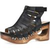 imageDansko Adie Heeled Gladiator Sandal for Women  HandCrafted Wooden Outsoles  Memory Foam Footbeds and Rubber Padding for Unparalleled Comfort and DurabilityBlack