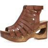 imageDansko Adie Heeled Gladiator Sandal for Women  HandCrafted Wooden Outsoles  Memory Foam Footbeds and Rubber Padding for Unparalleled Comfort and DurabilityTan
