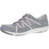 imageDansko Harlyn Lightweight Sneaker for Women  Stain Resistant Leather and Nylon Uppers and Arch Support in Flexible StyleGrey