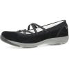 imageDansko Harper Womens SlipOn Mary Jane Sneaker  Elasticized Straps Removable Footbed Arch Support Comfortable ampamp Stylish Travel SneakerBlack