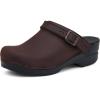 imageDansko Ingrid Sling Back Mule Clog for Women  AntiFatigue Rocker Bottom Promotes Forward Foot Motion  Premium Leather Uppers for LongLasting WearAntique Brown