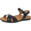 imageDansko Judith Adjustable Sandal for Women  Leather Linings and Uppers for AllDay Comfort  DualDensity EVA Footbed and Lightweight Rubber Outsole for LongLasting WearBlack