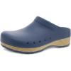 imageDansko Kane SlipOn Mule Clog for Women  Lightweight Cushioned Comfort and Removable EVA Footbed with Arch Support  Easy Clean UppersBlue Molded