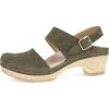 imageDansko Lucia ClosedToe Sandals for Women  Linings from Recycled Materials and Leather for Breathability Lightweight Rubber Outsole for LongLasting WearIvory Milled Nubuck