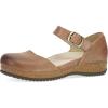 imageDansko Mae Mary Jane for Women  DualDensity CorkEVA Midsole and Lightweight Rubber Outsole Provide Durable and Comfortable Ride on Patented Stapled ConstructionTan