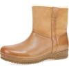 imageDansko McKenzie Seasonal Bootie for Women on Patented Stapled Construction Shearling Shaft for Cozy ComfortTan