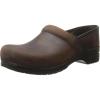 imageDansko Mens Professional Clog  All Day SupportAntique BrownBlack