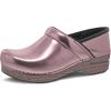 imageDansko Professional Chrome SlipOn Clogs for Women  Rocker Sole and Arch Support for Comfort  Ideal for Long Standing Professionals  Food Service Healthcare ProfessionalsRose