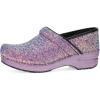 imageDansko Professional Glitter SlipOn Clogs for Women  Rocker Sole and Arch Support for Comfort  Shiny and Stylish Glitter UppersLilac