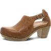 imageDansko Sassy Stylish Upfront Closed Toe for Women  EnergyReturn Footbed with Added Arch Support  Lightweight PU Outsole for LongLasting Wear  Great for AllSeasons StyleTan Milled