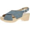 imageDansko Sloane Stylish Sandal for Women  Lightweight with Added Arch Support  Durable PU Outsole for LongLasting Wear and ComfortDenim