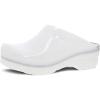 imageDansko Sonja Translucent Slipon Mule Clog for Women  AntiFatigue Rocker Bottom Promotes Forward Foot Motion  JellySoft CandyColored ShellWhite