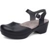 imageDansko Womens Sam Sandals  Comfort Support Womens Dress SandalsBlack Leather