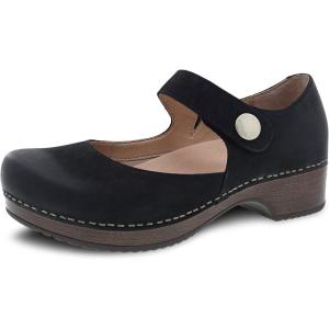 imageDansko Beatrice Mary Jane Clog for Women  Memory Foam and Arch Support for All Day Comfort and Support  Lightweight EVA Outsole for LongLasting WearBlack