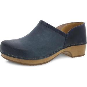 imageDansko Brenna Slip On Clogs for Women  Memory Foam and Arch Support for All Day Comfort and Support  Lightweight EVA Oustole for LongLasting WearNavy