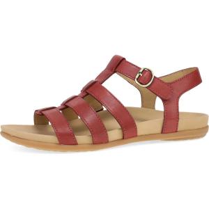 imageDansko Janice Fisherman Sandal for Women  Leather Linings and Uppers for AllDay Comfort  DualDensity EVA Footbed and Lightweight Rubber Outsole for LongLasting WearCayenne