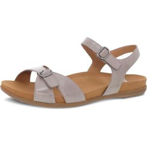imageDansko Judith Adjustable Sandal for Women  Leather Linings and Uppers for AllDay Comfort  DualDensity EVA Footbed and Lightweight Rubber Outsole for LongLasting WearStone