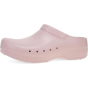 imageDansko Kane SlipOn Mule Clog for Women  Lightweight Cushioned Comfort and Removable EVA Footbed with Arch Support  Easy Clean UppersMauve