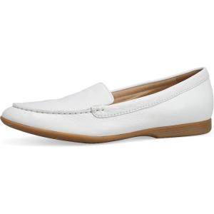 imageDansko Lorri SlipOn Loafers for Women  Comfortable Flat Shoes with Arch Support  Versatile Casual to Dressy Footwear  Lightweight Rubber OutsoleWhite