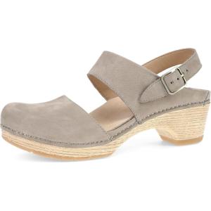 imageDansko Lucia ClosedToe Sandals for Women  Linings from Recycled Materials and Leather for Breathability Lightweight Rubber Outsole for LongLasting WearTaupe