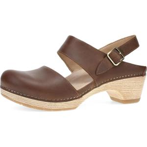 imageDansko Lucia ClosedToe Sandals for Women  Linings from Recycled Materials and Leather for Breathability Lightweight Rubber Outsole for LongLasting WearTan