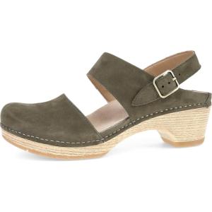imageDansko Lucia ClosedToe Sandals for Women  Linings from Recycled Materials and Leather for Breathability Lightweight Rubber Outsole for LongLasting WearBrown