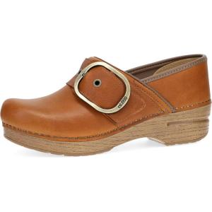 imageDansko Pearson Clogs for Women  Rocker Sole and Arch Support for ComfortTan