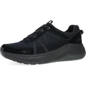 imageDansko Poppy Walking Sneakers for Women  Comfortable Breathable Walking Shoes with Arch Support  Stain Resistant with Lightweight Rubber OutsoleBlackBlack
