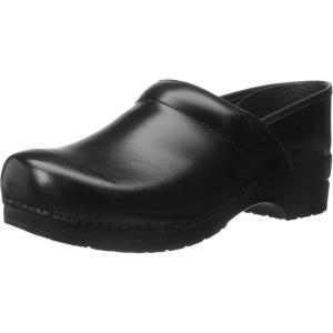 imageDansko Professional Chrome SlipOn Clogs for Women  Rocker Sole and Arch Support for Comfort  Ideal for Long Standing Professionals  Food Service Healthcare ProfessionalsBlack