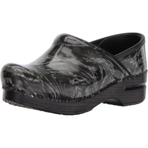 imageDansko Professional Chrome SlipOn Clogs for Women  Rocker Sole and Arch Support for Comfort  Ideal for Long Standing Professionals  Food Service Healthcare ProfessionalsWhirl Patent