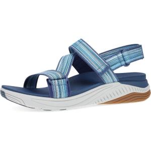 imageDansko Rayna Fully Adjustable Sport Sandal for Women  Lightweight EVA Midsole and Rubber Outsole  Natural Arch Technology for Added Support  Hook and Loop ClosureBlue Multi