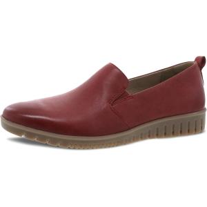 imageDansko Womens Linley Lightweight Loafer  Leather Uppers and Blown Rubber Outsoles are Durable and Flexible  Versatile Casual to Dressy FootwearRed